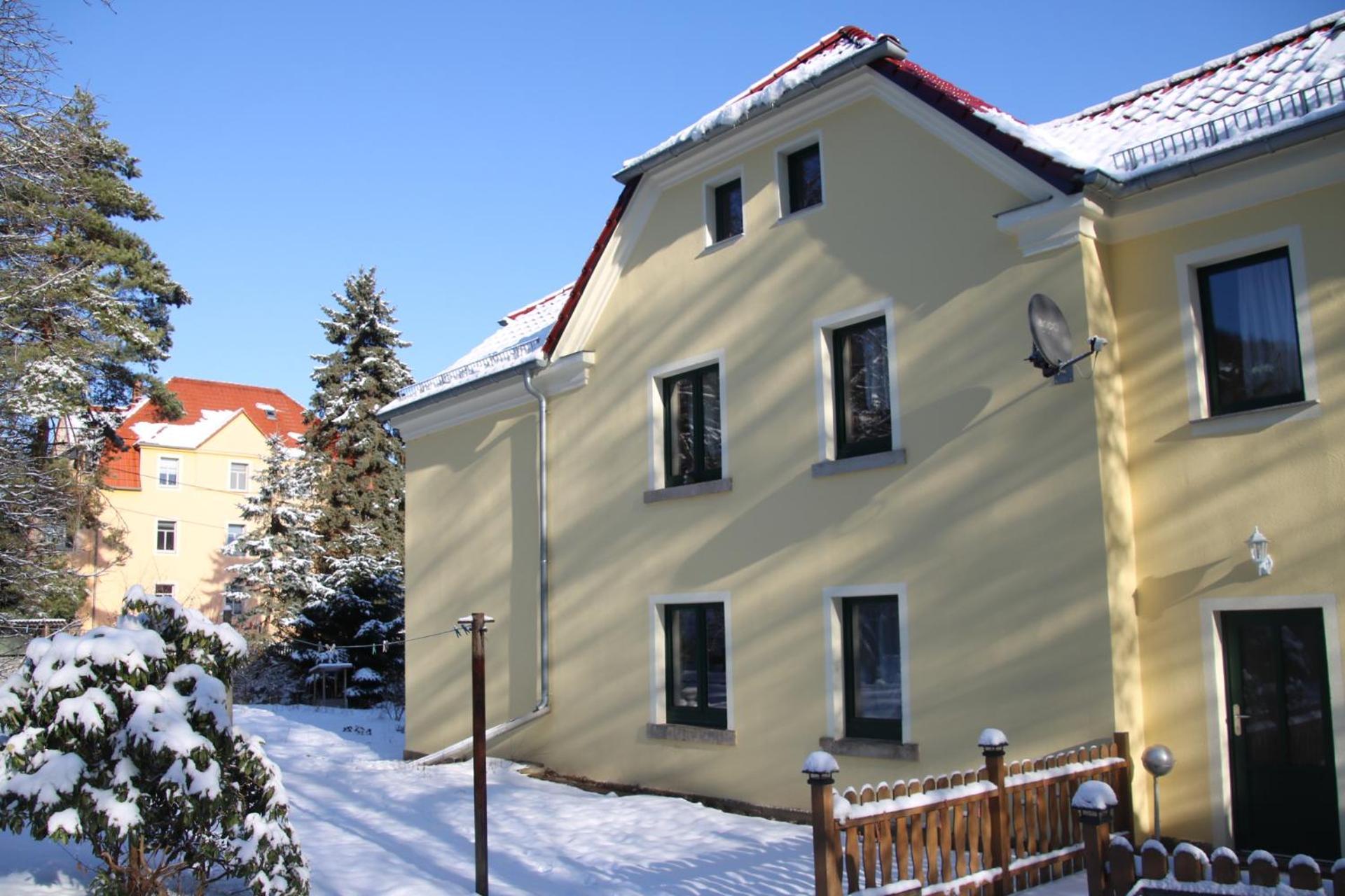 Ferienwohnung In Freital Bei Dresden Buitenkant foto